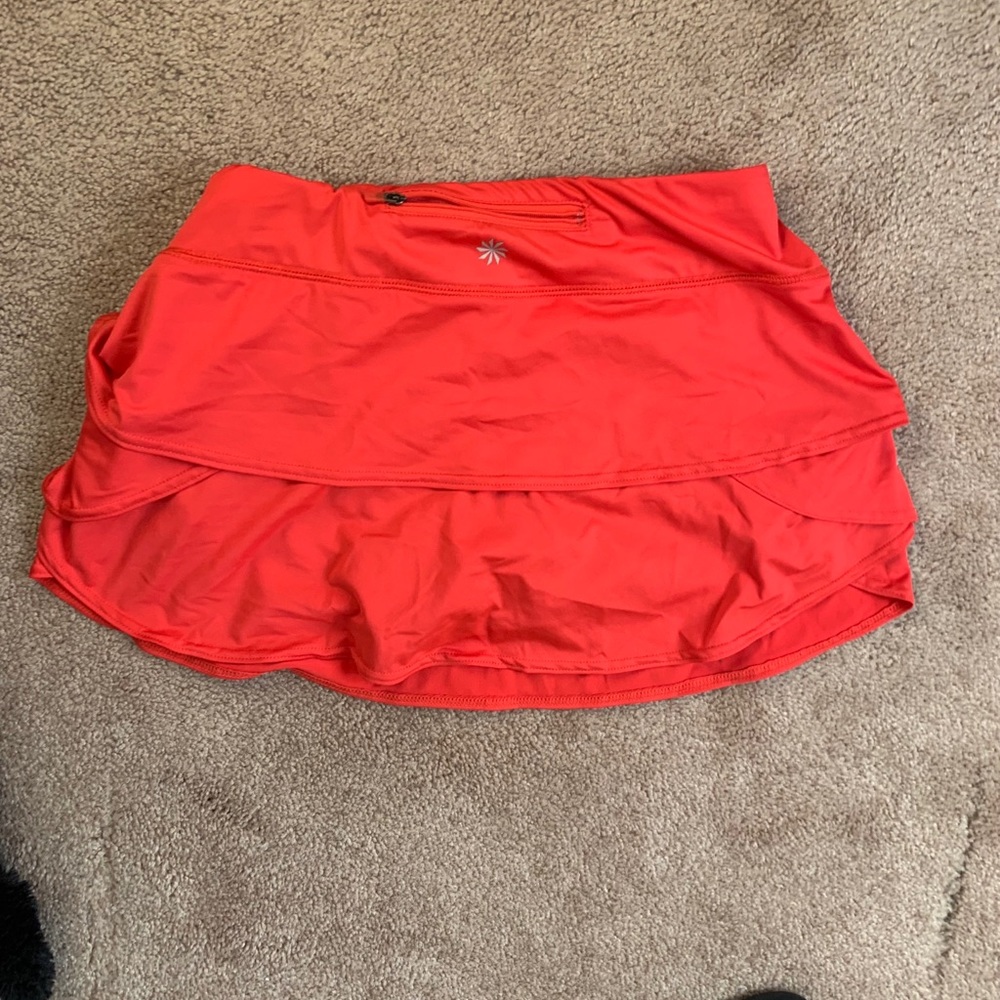 Athleta red Skort